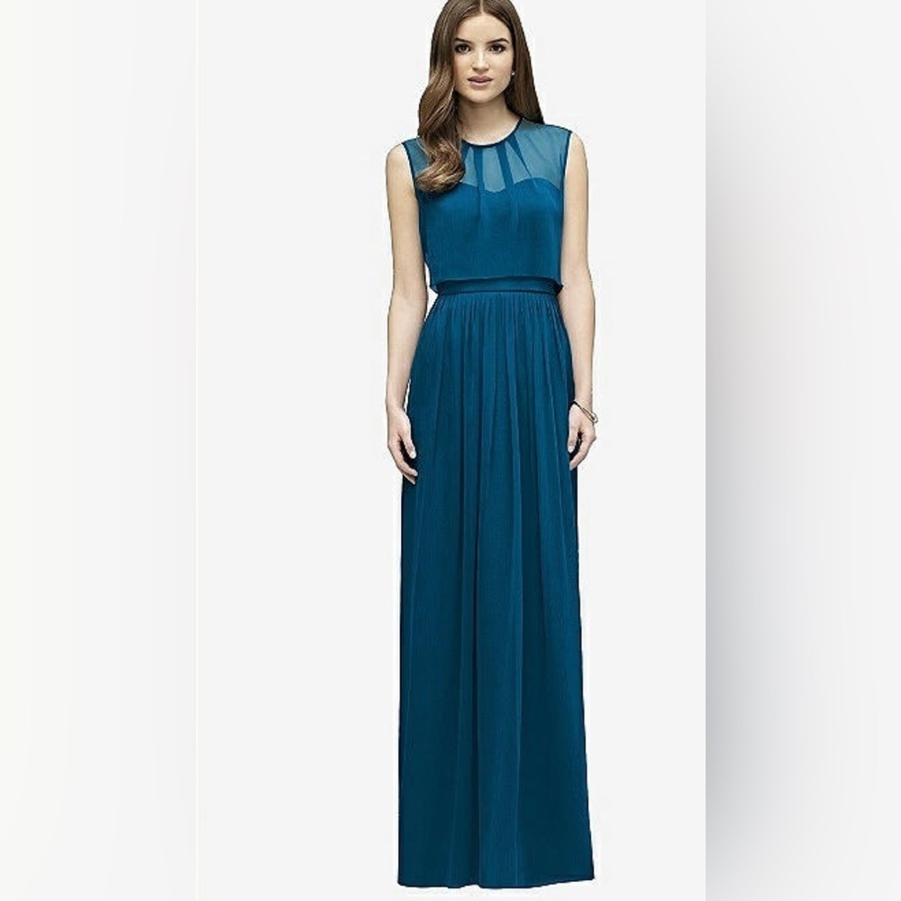 LELA ROSE BRIDESMAID STYLE IN OCEAN BLUE SIZE 10